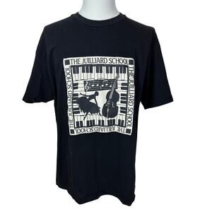 The Juilliard School of Music Black XL Tee Shirt